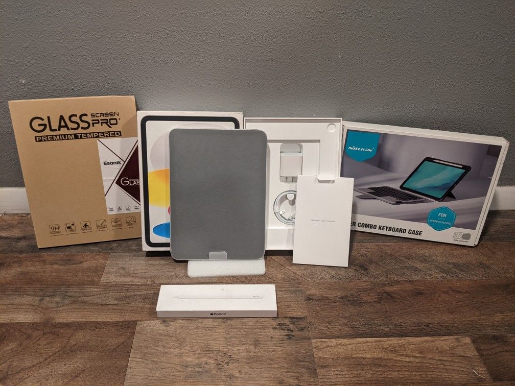 New Apple iPad 10th Gen 10.9" Retina Display WiFi + 5G Cellular 64GB w/ AppleCare Warranty