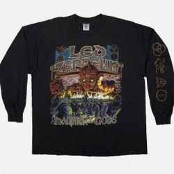 1990s XL Delta Long Sleeve Original Vintage T-Shirts for Men
