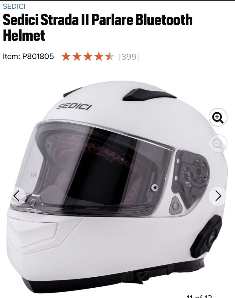 SEDICI Strada II Parlare Bluetooth Helmet