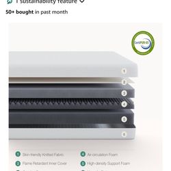 King Memory Foam Mattress 