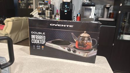 Double infrared cooktop