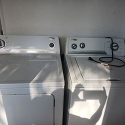 Whirlpool Washer And Dryer
