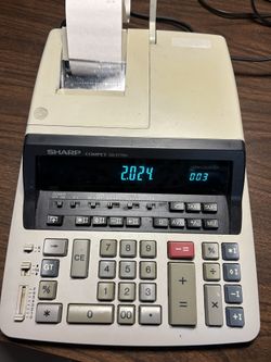 SHARP COMPET QS-2770H Printing Calculator 