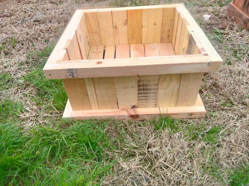 Planter Made From Palletwood