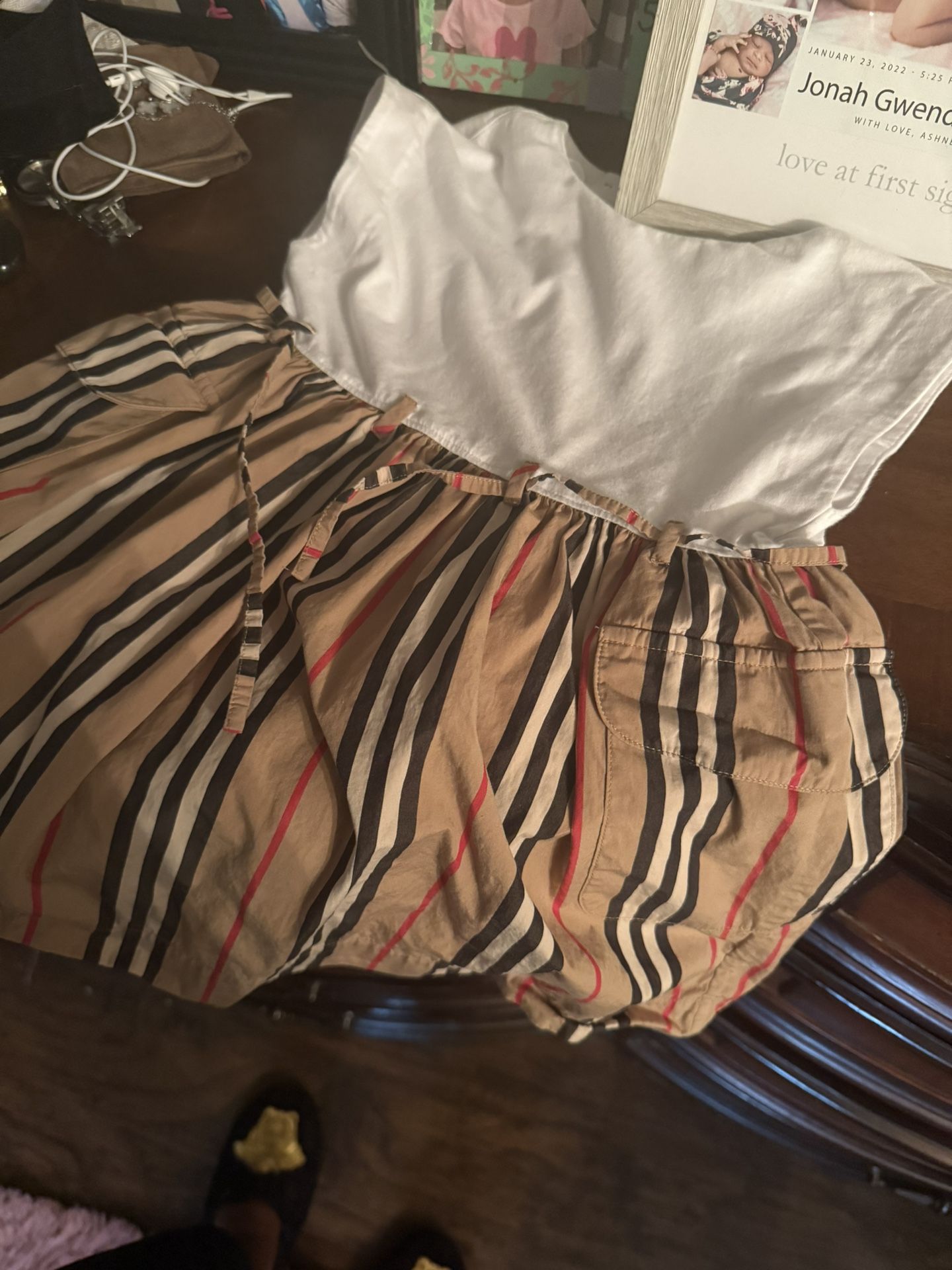 Little girls dress Burberry