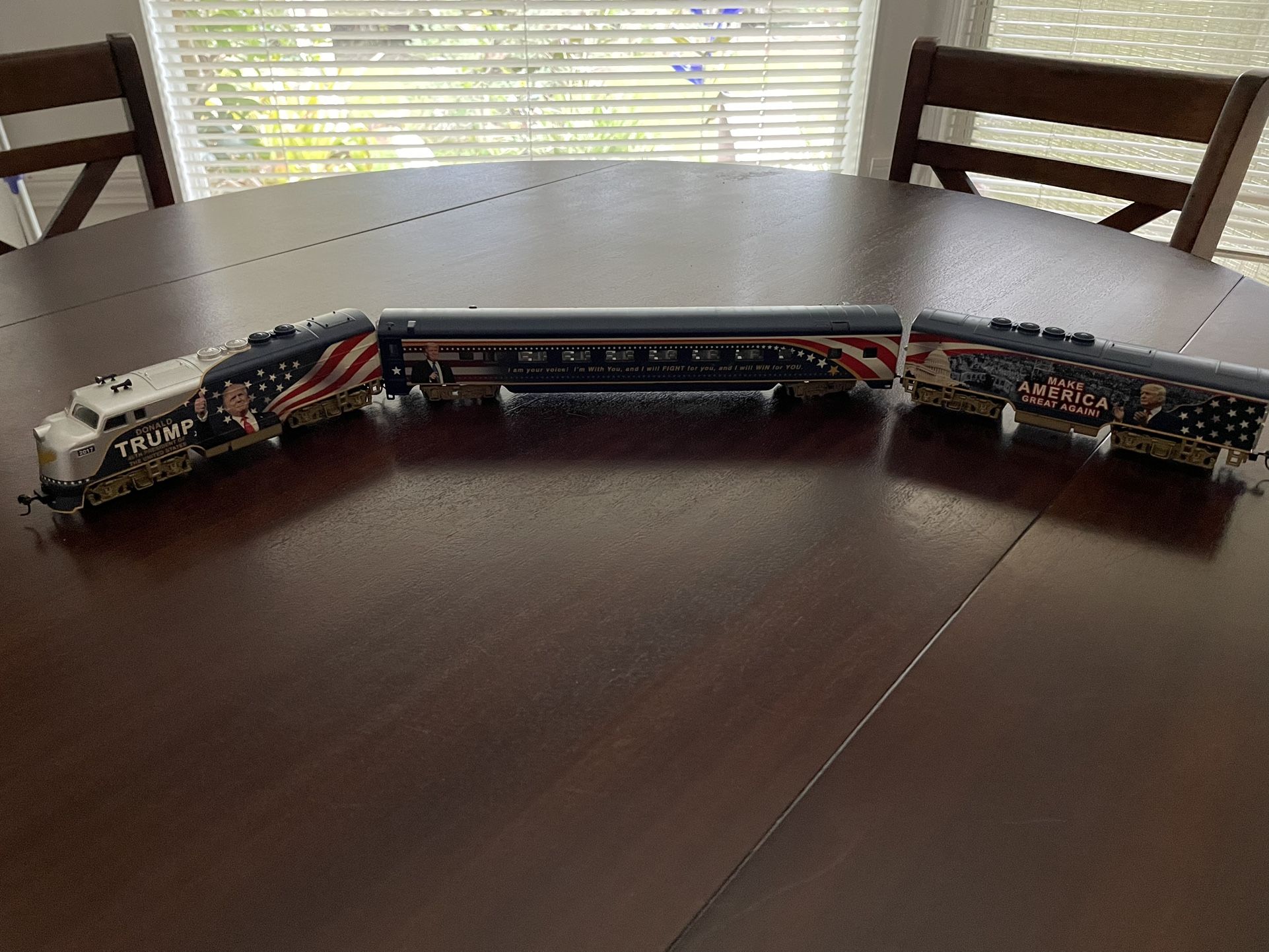 Trump Train HO Scale Model Train