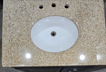 31" Granite Countertop W/ Sink bowl