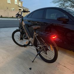Electric Bike with rear rack