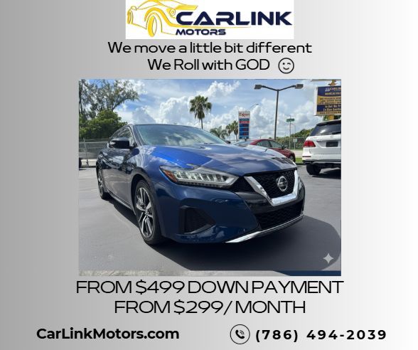 2020 NISSAN MAXIMA FROM $499 DOWN PAYMENT