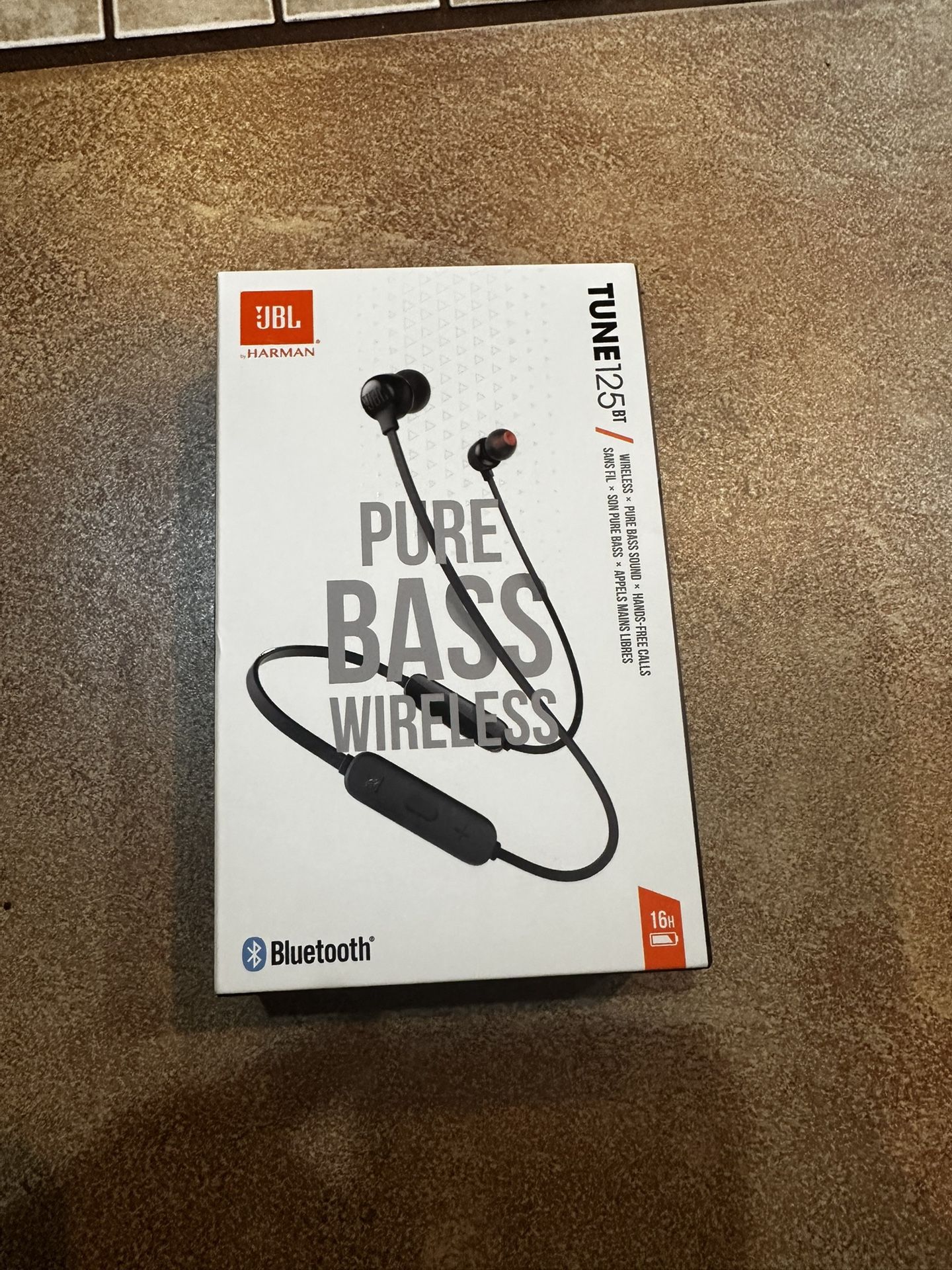 JBL Tune 125 - Bluetooth Wireless in-Ear Headphones