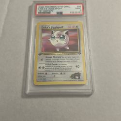 PSA 9 Erika’s Jigglypuff 1st Edition 