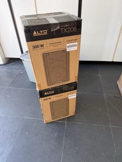 Alto Professional TX208 Powered Speakers (Pair)