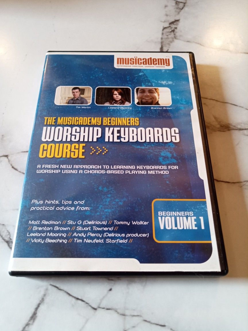 The Musicademy Beginners Worship Keyboard Course Volume 1
