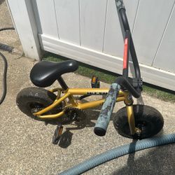 Gold Digger Mini BMX bike 