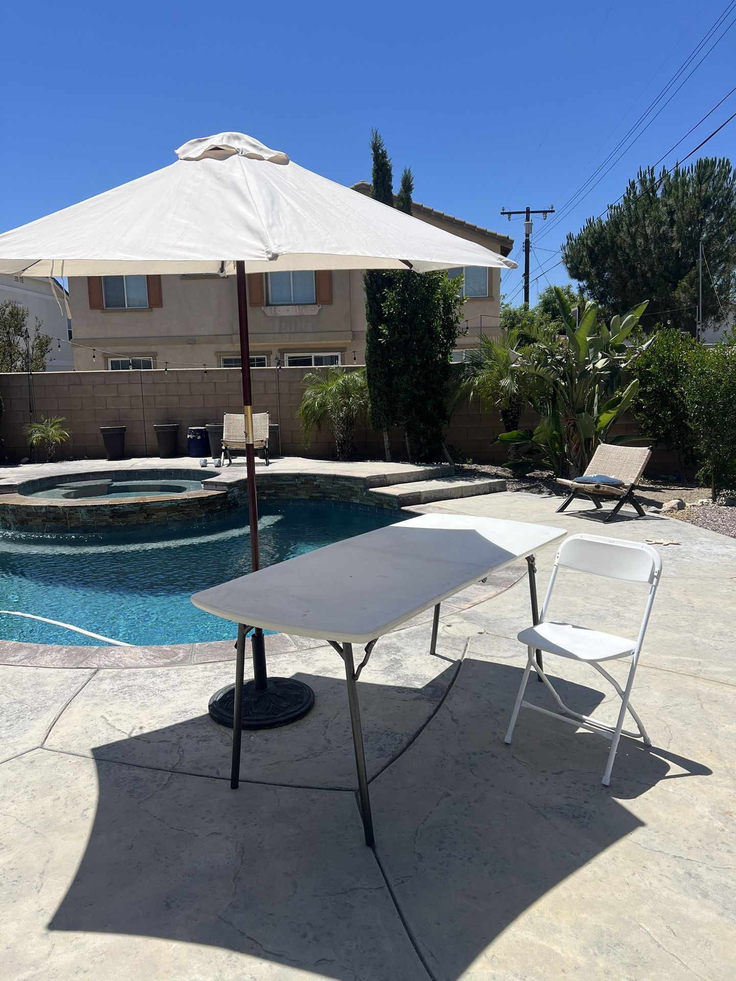 Chair And Table R. E. N. T. A. L