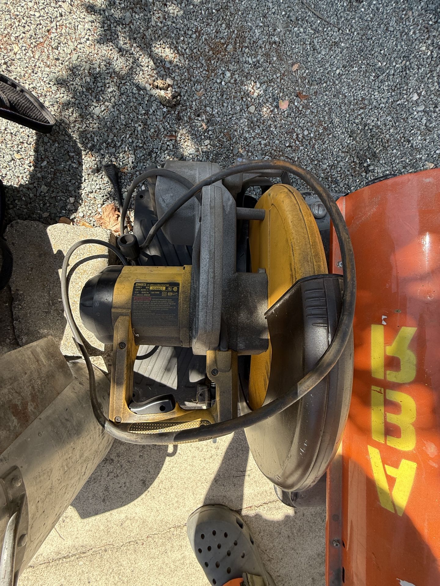 Dewalt Metal Chop Saw