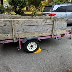 4x8 Utility Trailer With title