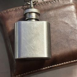 Vintage Mini 1oz Flask