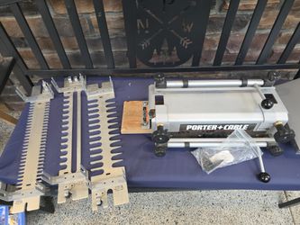 Moving sale 1 day only - Porter cable 12" DELUXE DOVETAIL JIG 4612