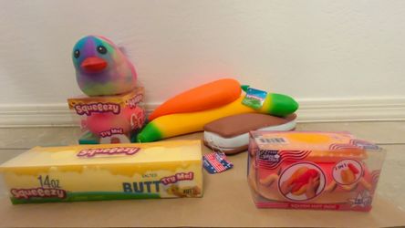 Squeeezy Squishy Toys