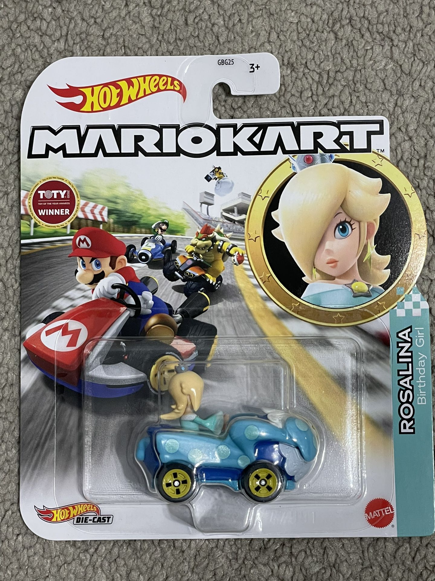Mattel - Hot Wheels Mario Kart, Rosalina