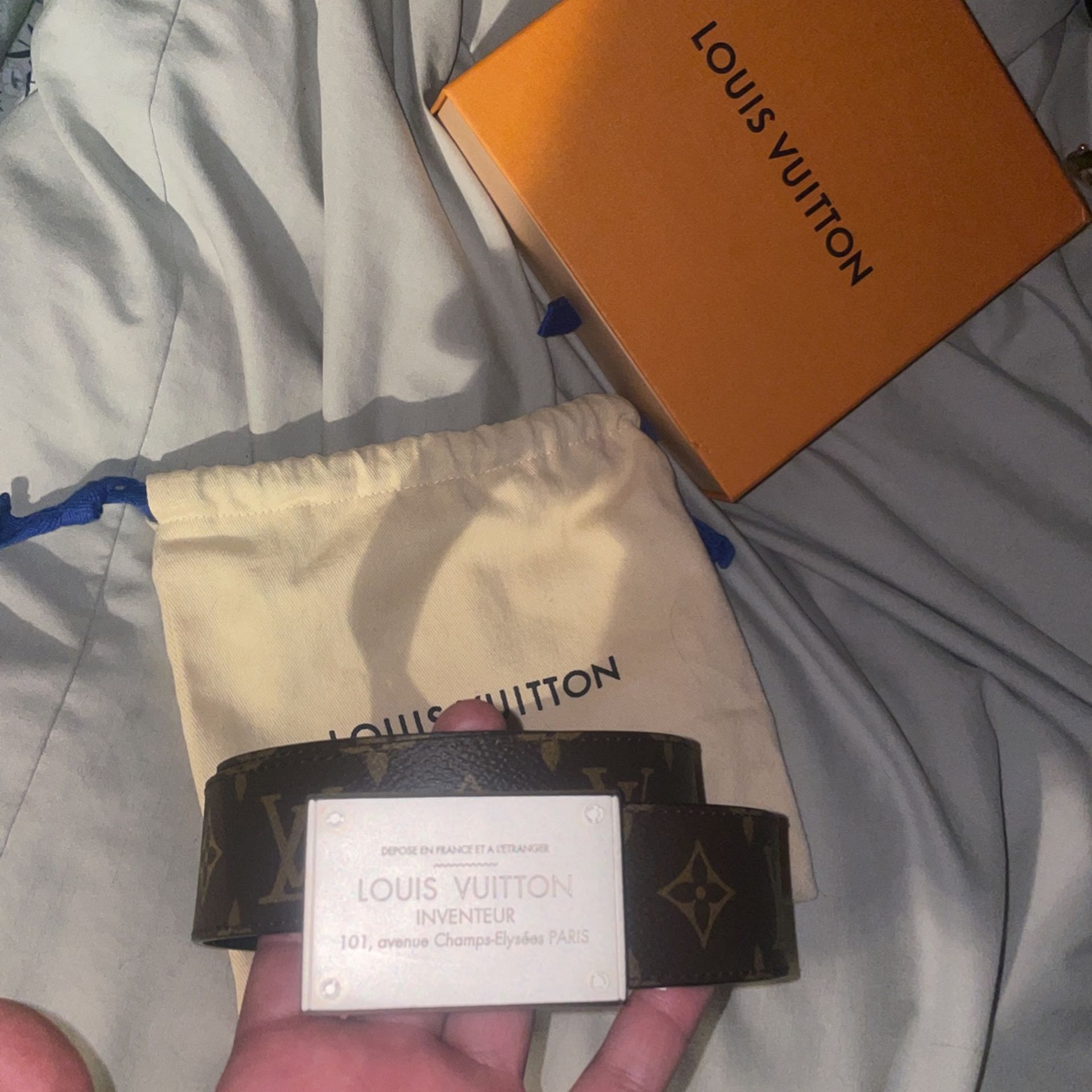 Unisex Louis Vuitton Belt