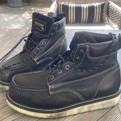 Wolverine steel toe boots size 12