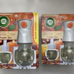 Airwick scented oil 2 pack with warmer