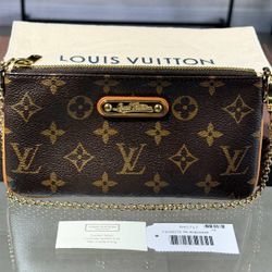 Authentic LOUIS VUITTON Monogram Favorite PM M40717 Hand Shoulder Bag Box Tags Strap