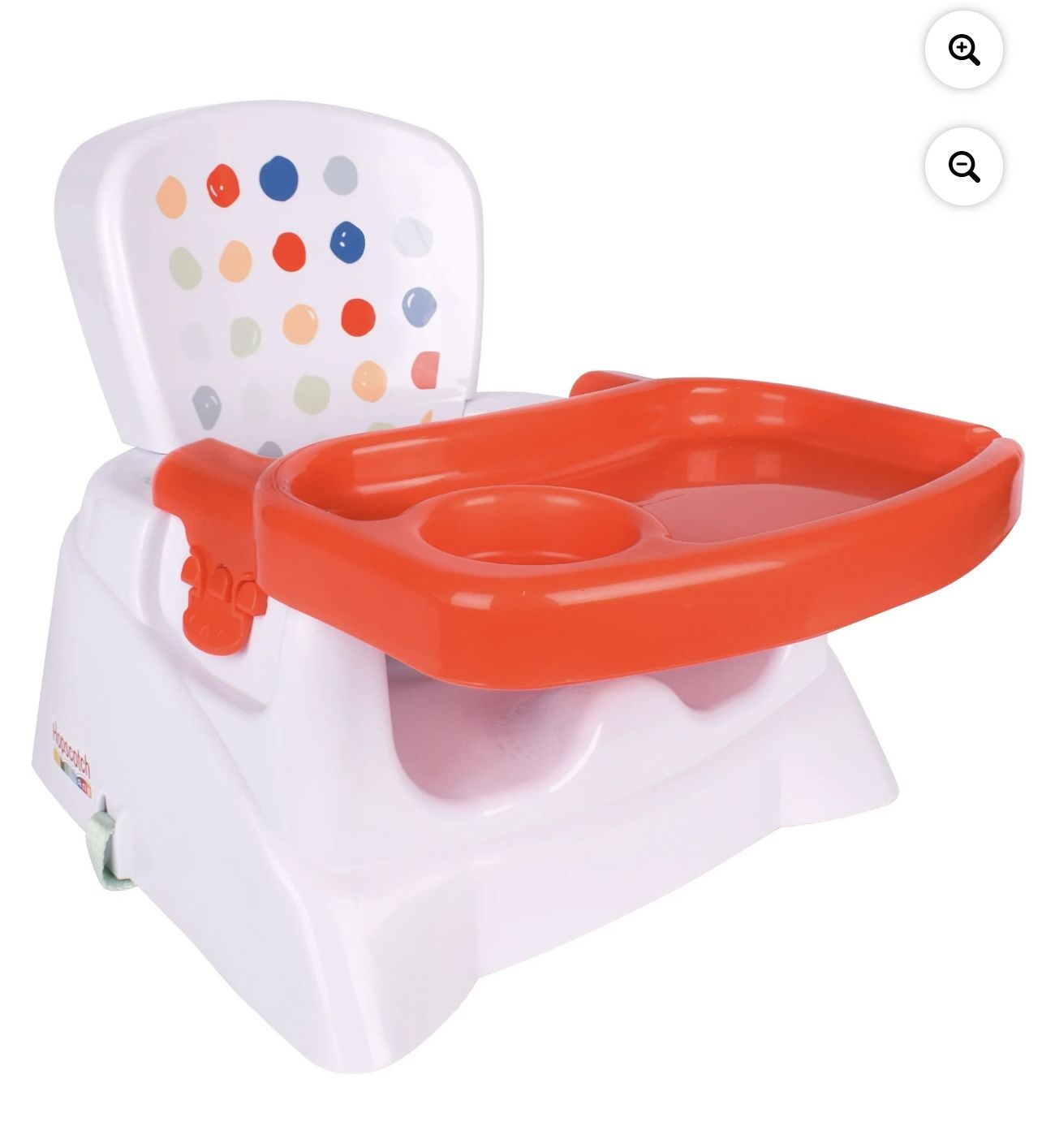 Hopscotch Lane Booster Seat with Tray - Portable Feeding Chair Babies & Toddlers, 6+ Months, Unisex
