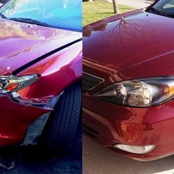 I Fix Rust Dents Scratches And Put On New Car Parts And Spot Painting 