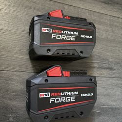 Milwaukee M18 12.0 FORGE Batteries