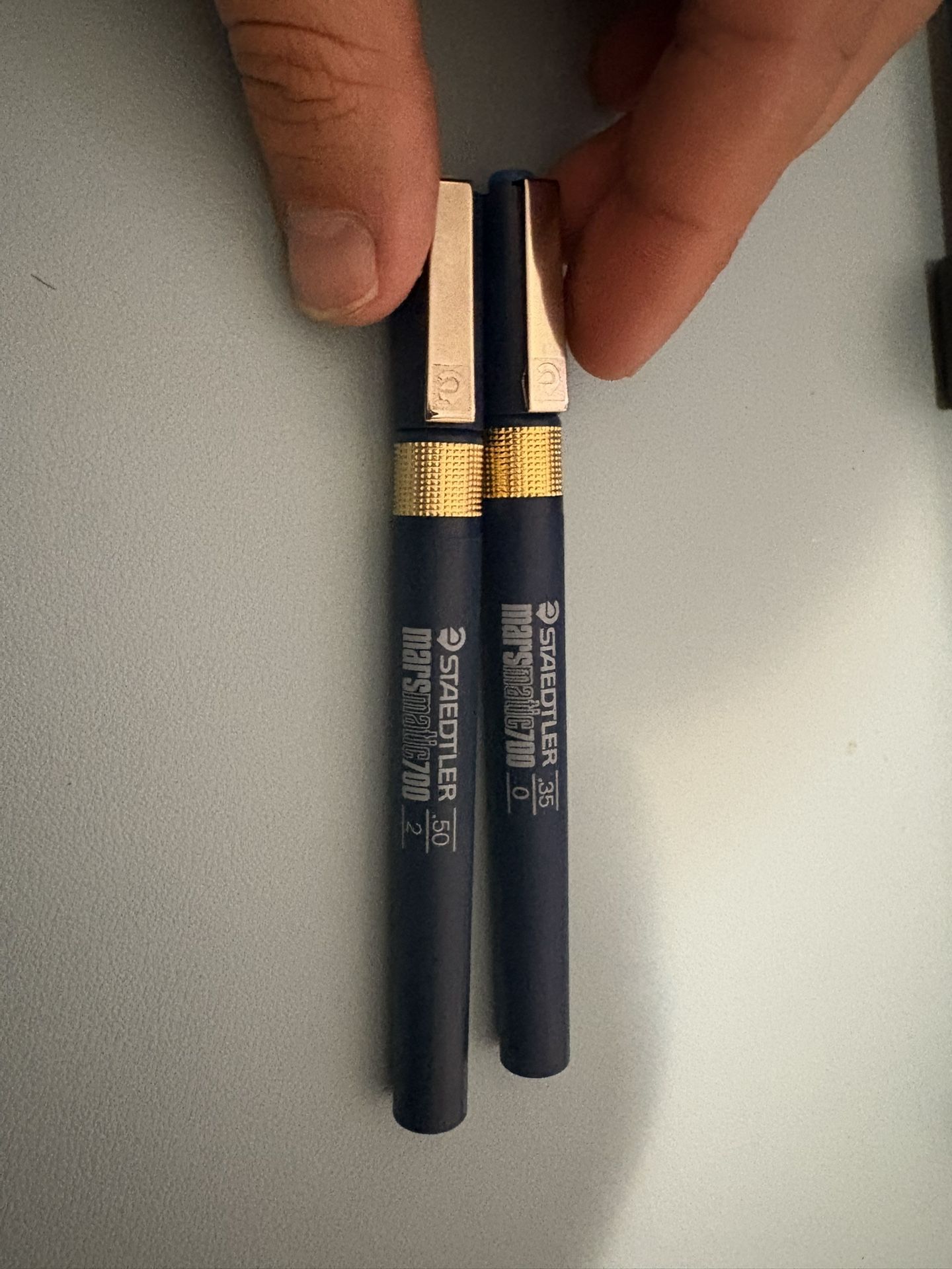 ✏️ STAEDTLER Marsmatic 700 Technical Pens — 0.35 & 2.0 mm