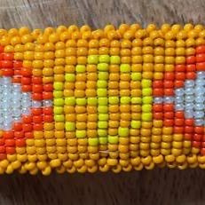 Hand Beaded Hair Barrette*New