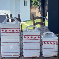 In N Out Ceramic Jars (3 Piece Set)