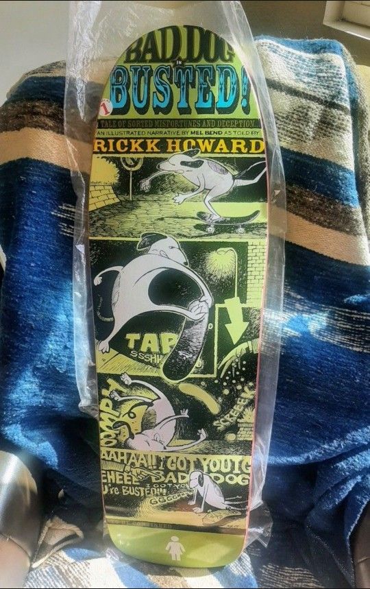 💥GIRL Skateboards RICK HOWARD 2008 ULTRA RARE FIND FROM THE ARCHIVES COLLECTION 💥65. Last One Super Rare Find And Price