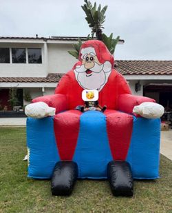 Bounce House / Big Santa Chair Inflatable For Sale | NEW IN BOX  | BLOWER INCLUDED 