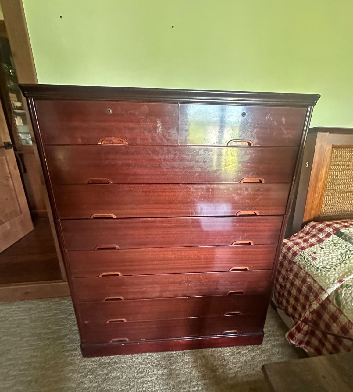 Wood Dresser.