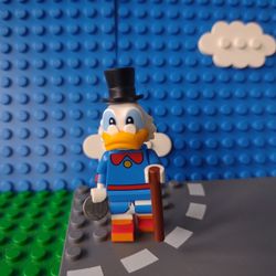 Lego Disney Scruge McDuck Minifigure 
