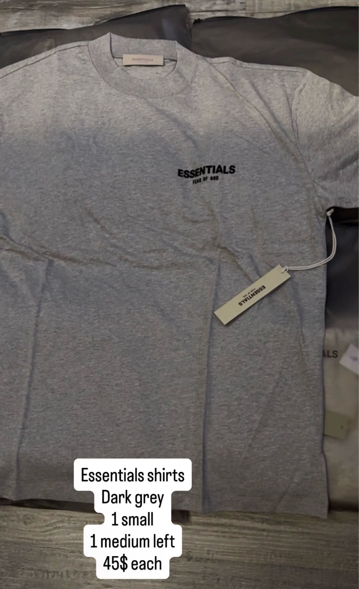 Essentials shirts