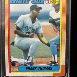 Frank Tomas Topps 1st Draft Pick Card