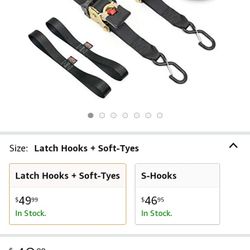 Power Tye Ratchet Straps 