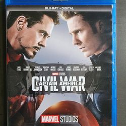 Captain Amaerica Civil War Blu Ray (Digital Code Not Included)