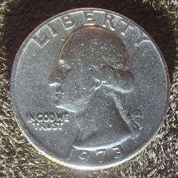 Nineteen seventy three washington quarter with errors