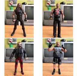 Collection of WWE Action Figures