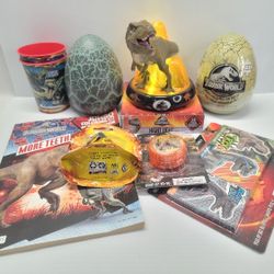 Jurassic World Night Light Coloring Puzzles Bundle
