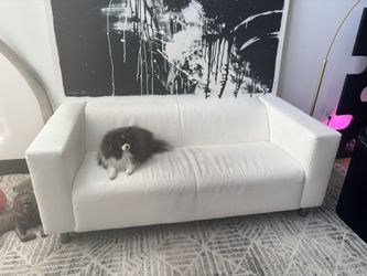 70” IKEA VINYL LOVESEAT