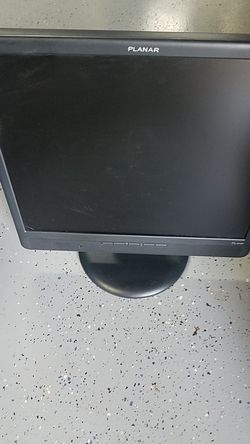 Computer monitor planar