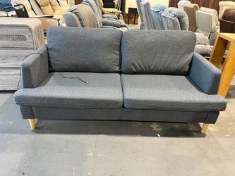 New - 70” Linen Loveseat Sofa for Living Room