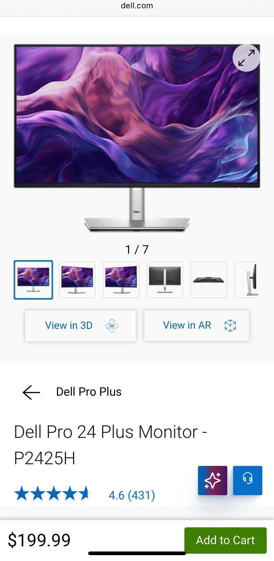 Dell Monitors For Sale